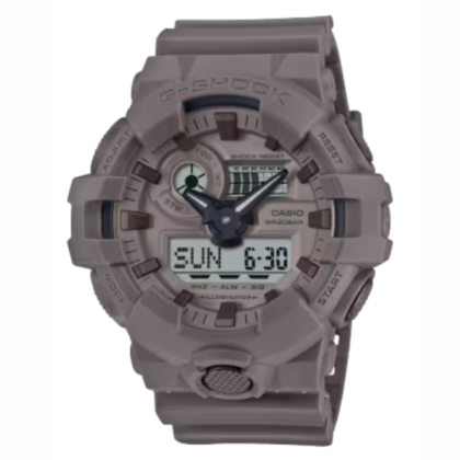 Casio G-Shock GA-700NC-5ADR Brown Resin Band Analog-Digital Men Watch 